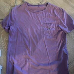 Polo by Ralph Lauren Lavender Pocket Crew Tee